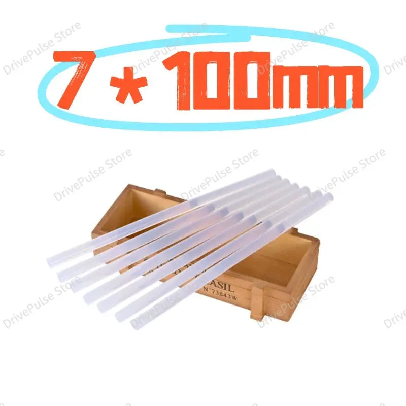 Hot Melt Glue Sticks High Viscosity Temperature Resistant Transparent Adhesive Bars For DIY And Industrial Repairs Pack