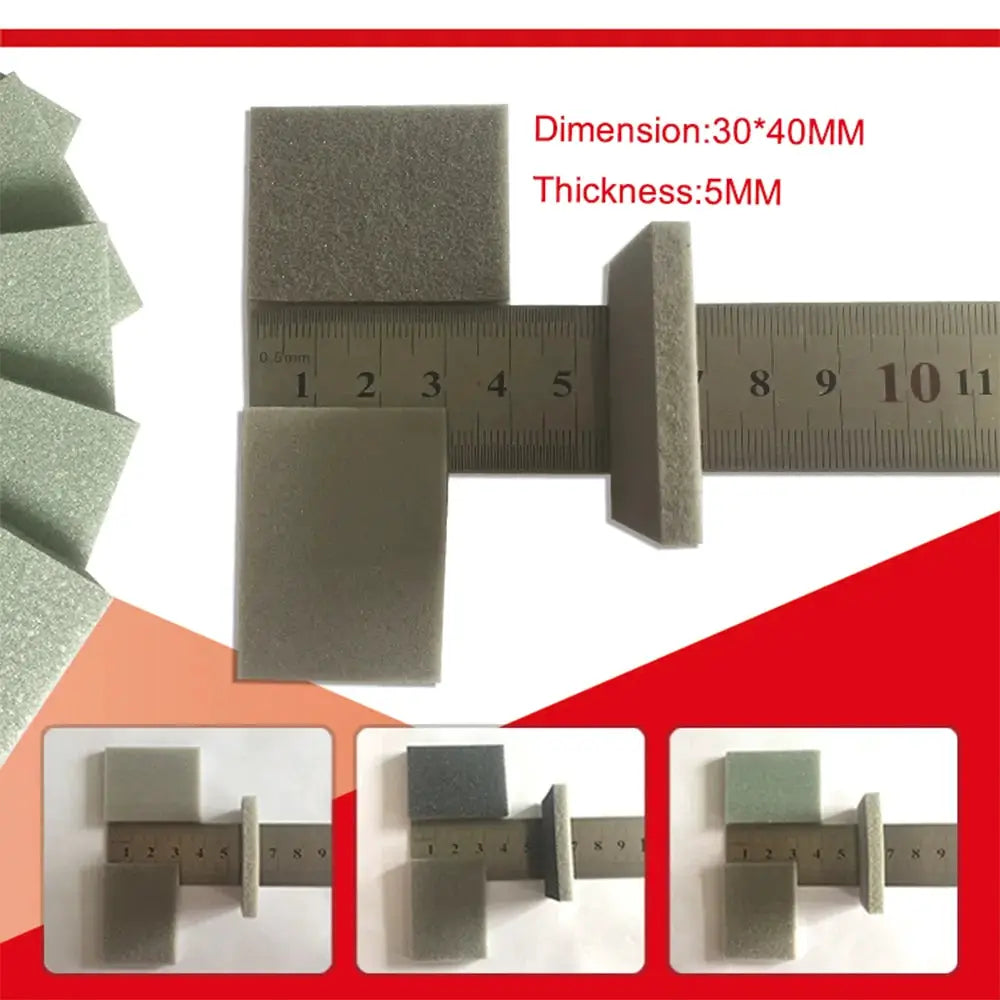 20 Pcs Sanding Sponge Sandpaper Set 30x40mm Assorted Grits 300 To 1500 For Metal Drywall Wood Car Polishing
