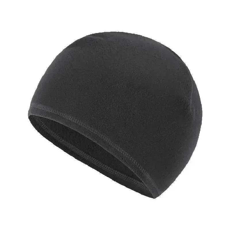 Unisex Warm Winter Skull Cap Polar Fleece Beanie Hat Windproof Outdoor Ski Cap Thick Insulated