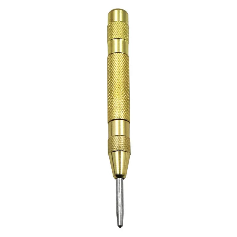 Automatic Center Punch Tool Non Slip Spring Loaded Marking Tool For Woodworking And Metalworking