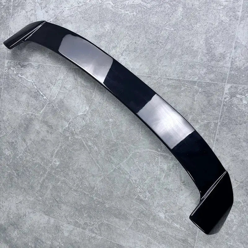 Simples Market BMW rear roof spoiler lip cap, black glossy curved trunk lip spoiler for F20/F21