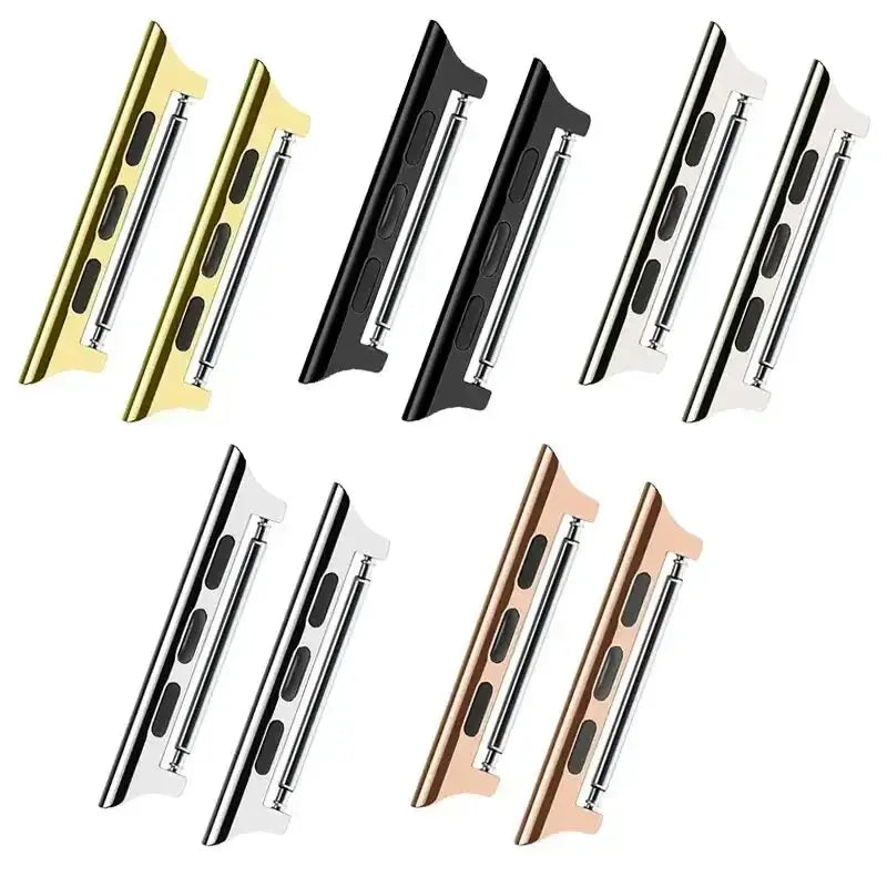 Watchband Connector for Apple Watch Ultra 2 49mm 46mm 45mm 44mm 42mm Adapter for IWatch Series 10 9 8 7 6 5 4 22mm Width Straps