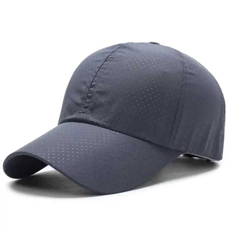 Dry Quickly Sun Cap Unisex Outdoor Casual Baseball Hat Big Size 60 To 65cm Adjustable Peaked Visor Cap