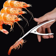 Stainless Steel Shrimp Peeler And Deveiner Tool For Prawns Lobster Line Cutter Seafood Cleaning Kitchen Gadget