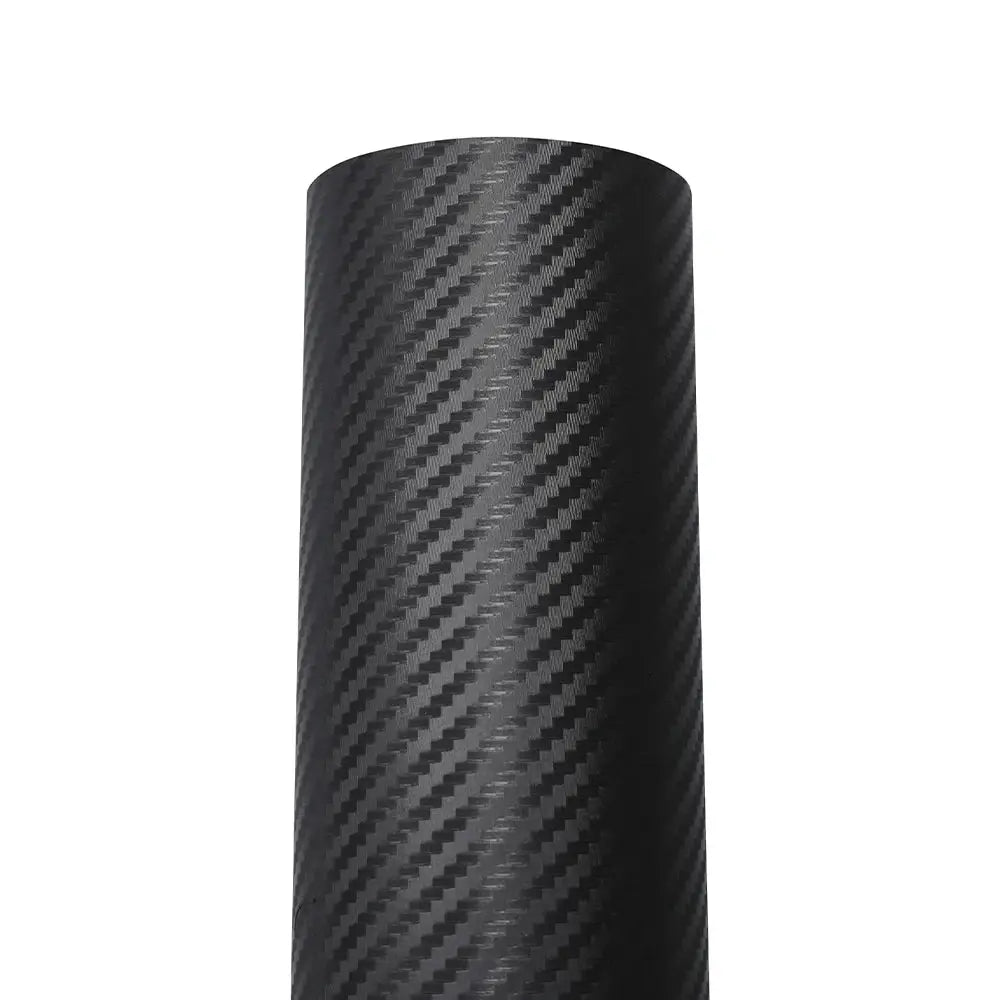 Carbon fiber black vinyl wrap roll for cars and motorcycles, 3D adhesive film