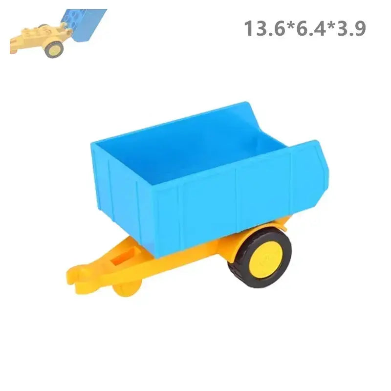 Big Building Blocks Accessories Compatible With Large Bricks Educational Toy Set For Kids Trucks Cars City Traffic