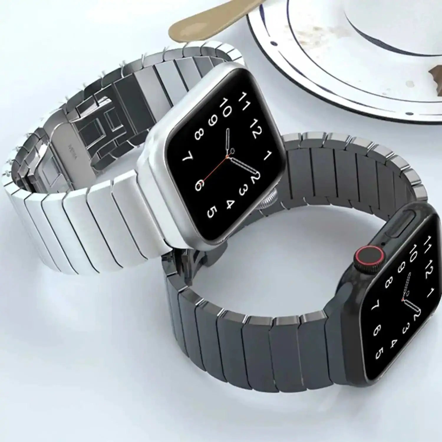 Metal Band For Apple Watch 46mm Strap Stainless Steel Watchband For Iwatch Series 11 10 Ultra 49mm 42/44/45/40mm Business Correa