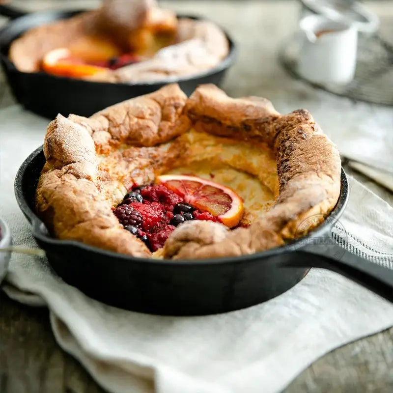 Cast Iron Frying Pan Set 14cm 16cm 20cm Nonstick Skillet Induction Compatible Breakfast Omelette Pancake Pan