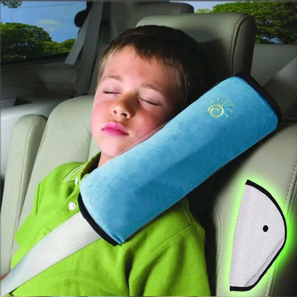 Kids Car Seat Belt Chest Pad Protector Universal Safety Interior Shoulder Cushion Pillow
