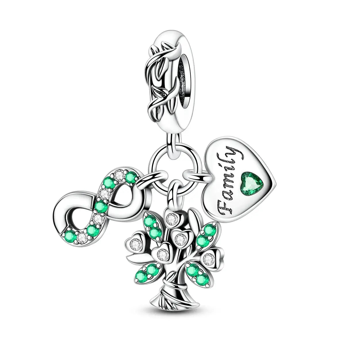 925 Silver Charms Beads for Pandora Style Bracelets Women Animal Charms in Blue Red Green Pink Yellow Gift