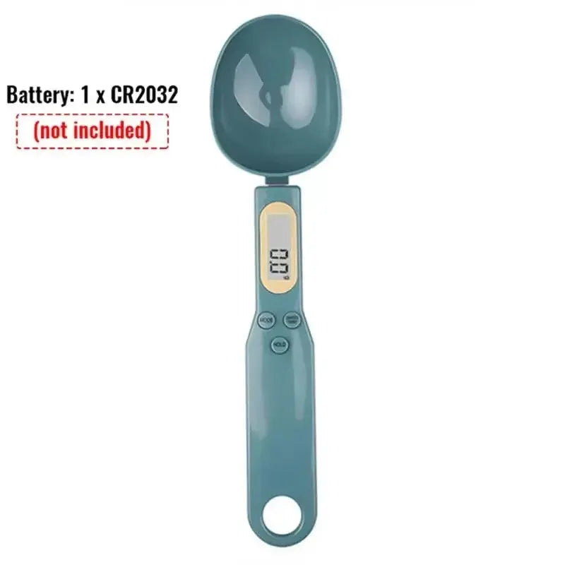 LCD Digital Measurement Adjustable Weighing Spoon Kitchen Scale Electronic Measuring Spoon For Coffee Powder And Baking