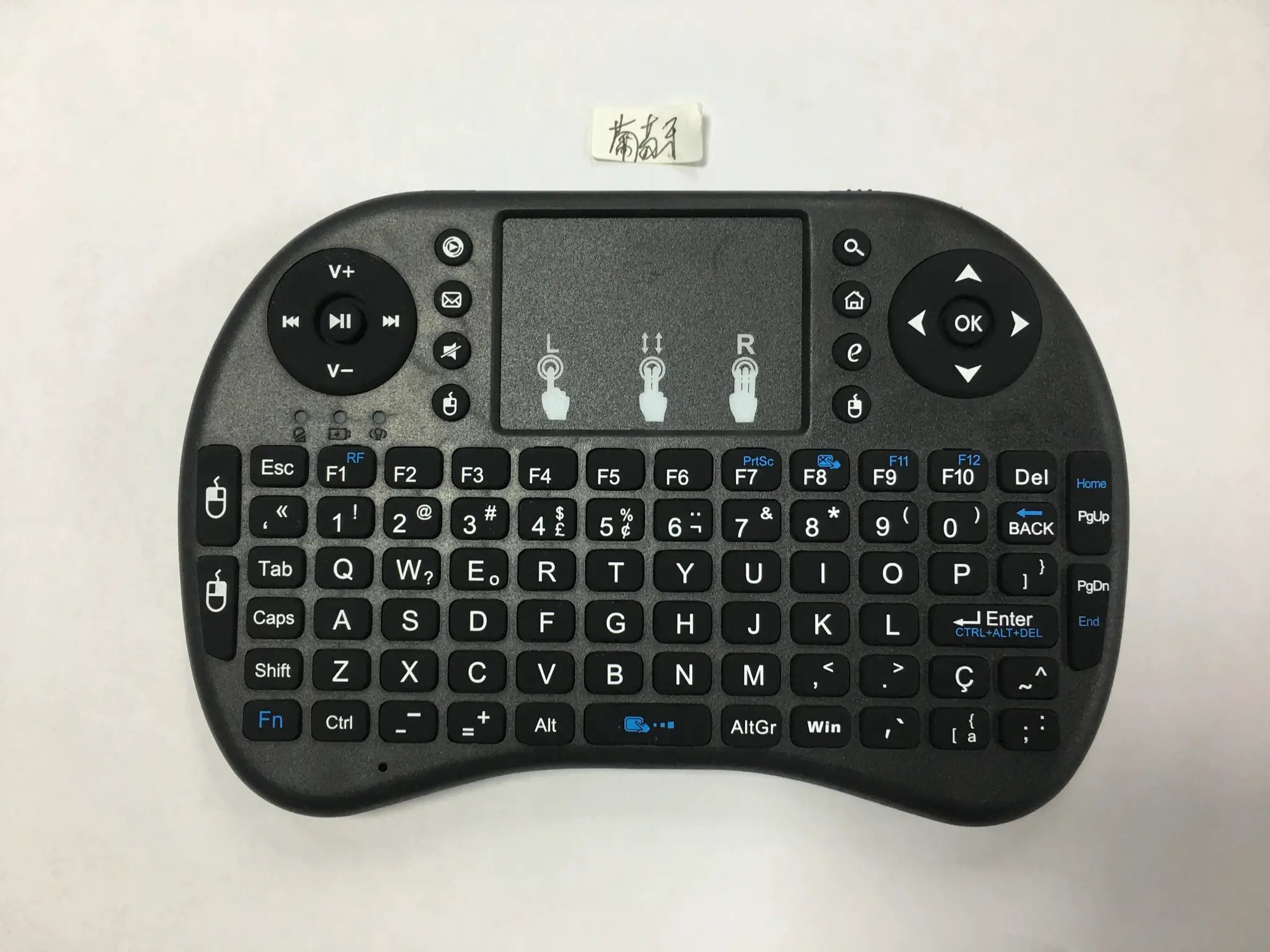Backlit Mini Wireless Keyboard With Touchpad N RGB For PC TV Box Multi Language Spanish French Azerty Russian Portuguese