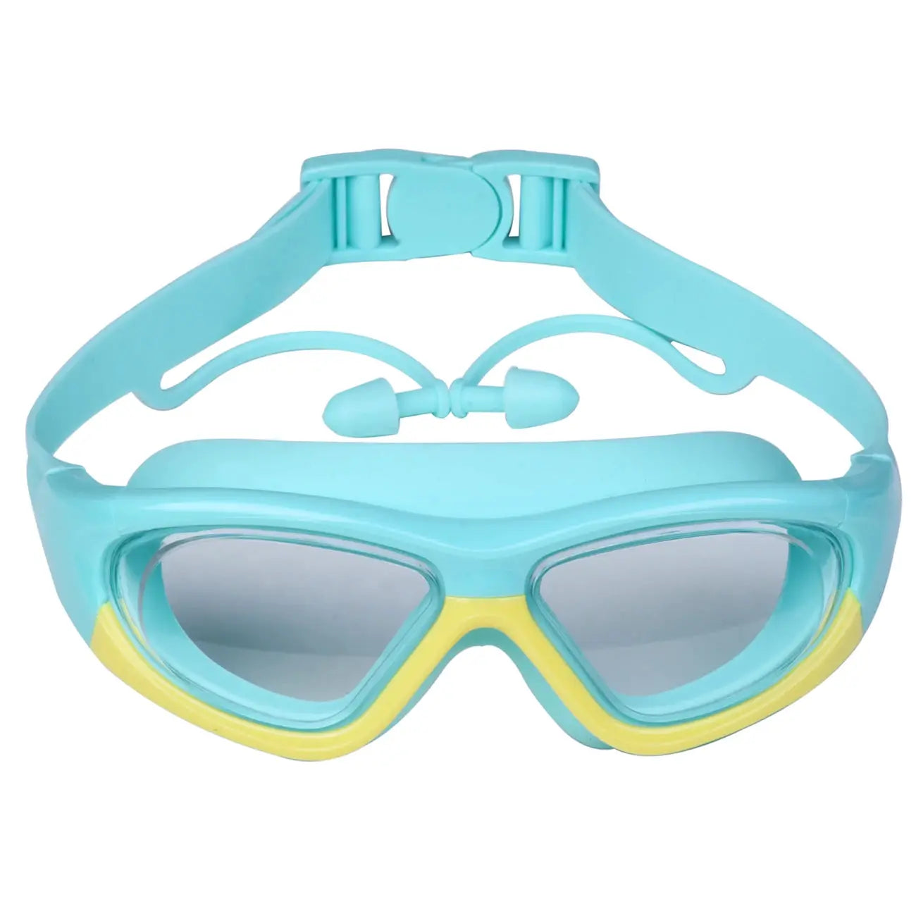 High Definition Children's Swimming Goggles For Boys And Girls Anti Fog Large Frame Silicone Comfort
