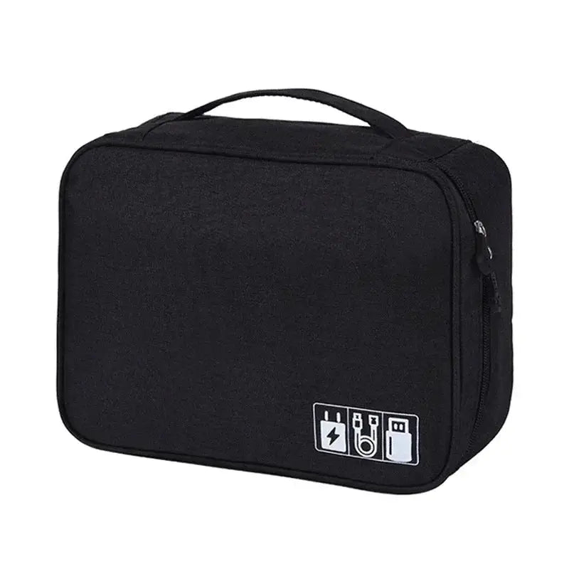 JetGuard Digital Organizer Pro Waterproof Travel Case Large Capacity For Cables Chargers And Accessories