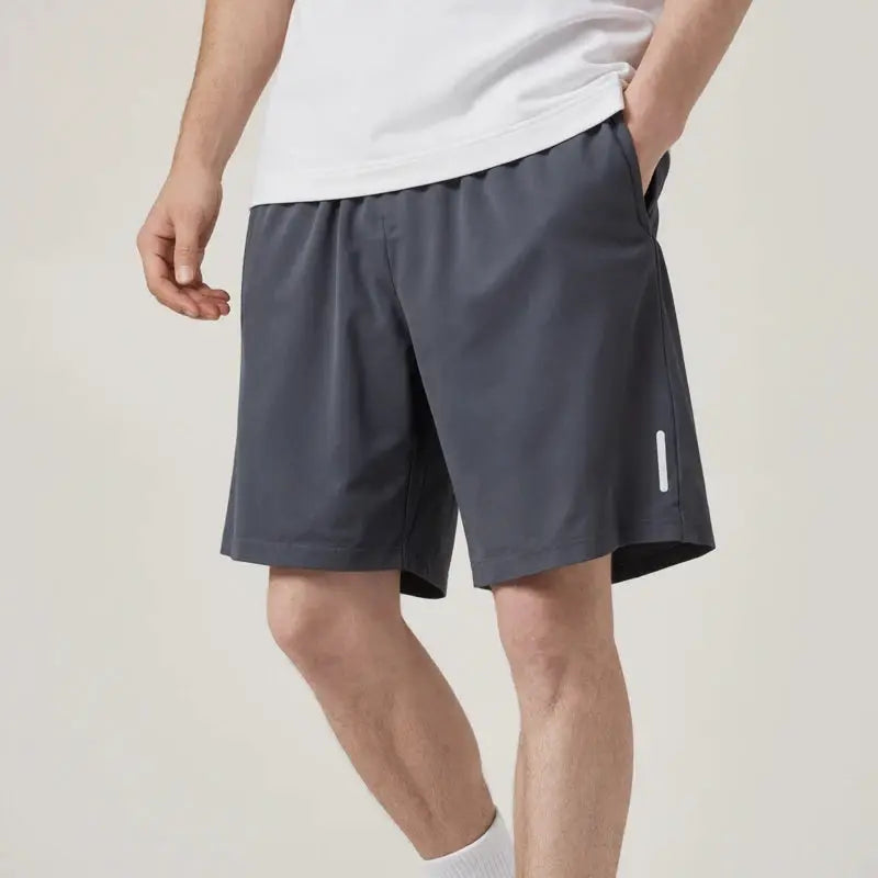 Men Loose Casual Quick Dry Running Shorts For Training And Gym Workout Board Shorts Summer Athletic Bottoms