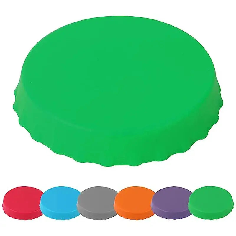 Food Grade Silicone Cola Cap Leak Proof Sealed Can Cap Reusable Dust Proof Cap For Beer Canned Beverages