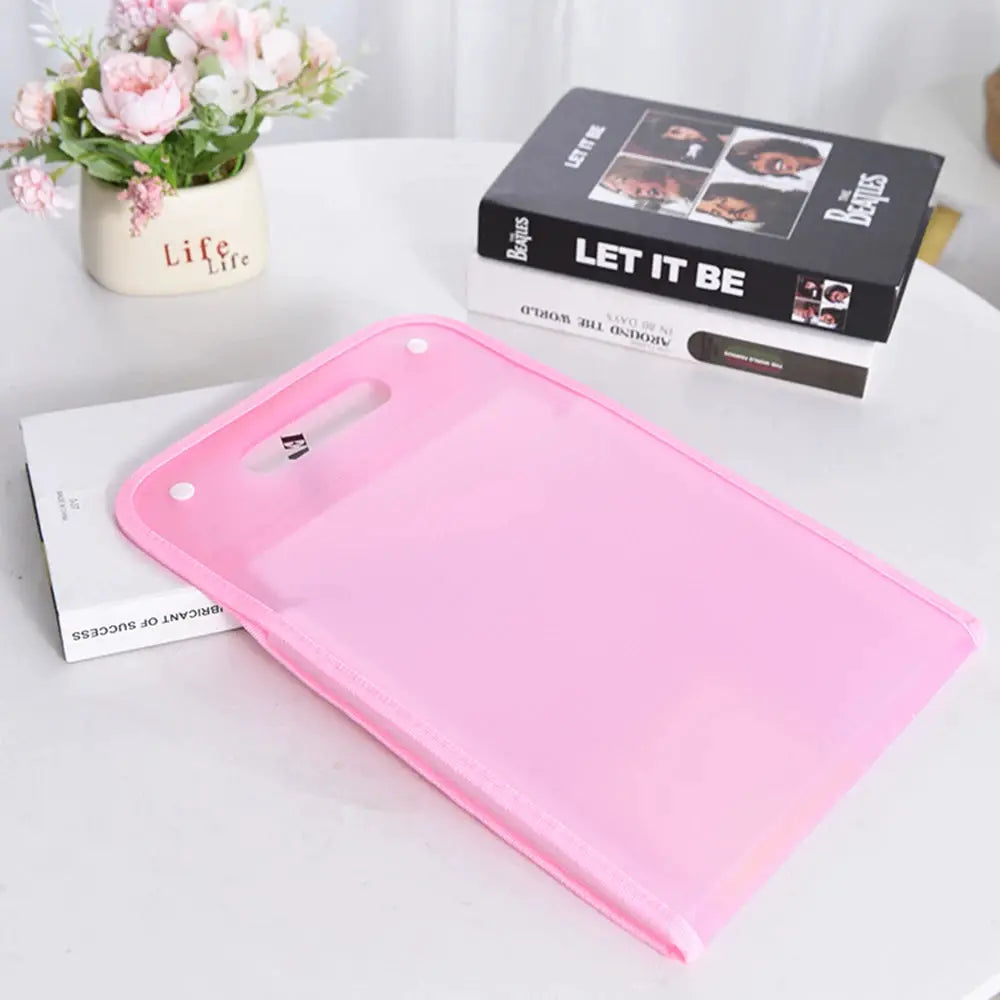 A4 Large Capacity Handheld Organ Bag Folder For Exam Papers And Tickets 13 Layer File Classification Storage Bag