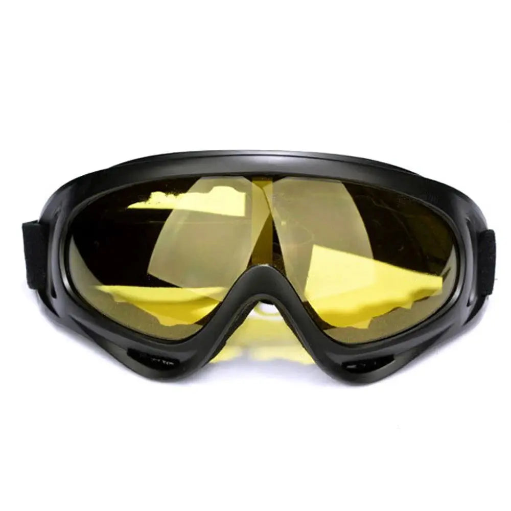 MotoShield Dustproof Motocross Goggles Full Face Protective Gear For Off Road Riding Adjustable And Breathable