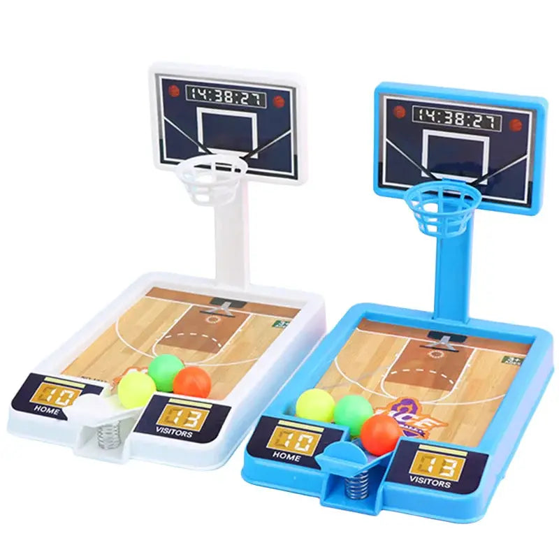 Mini Finger Basketball Shooting Machine Desktop Party Game For Kids And Adults Tabletop Interactive Sports Toy