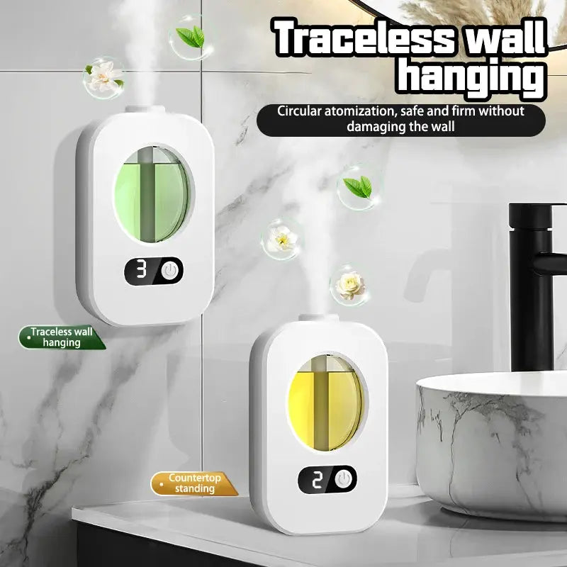 Automatic Diffuser Aromatherapy Machine Air Fragrance Dispenser For Bathroom And Living Room Essential Oil Humidifier