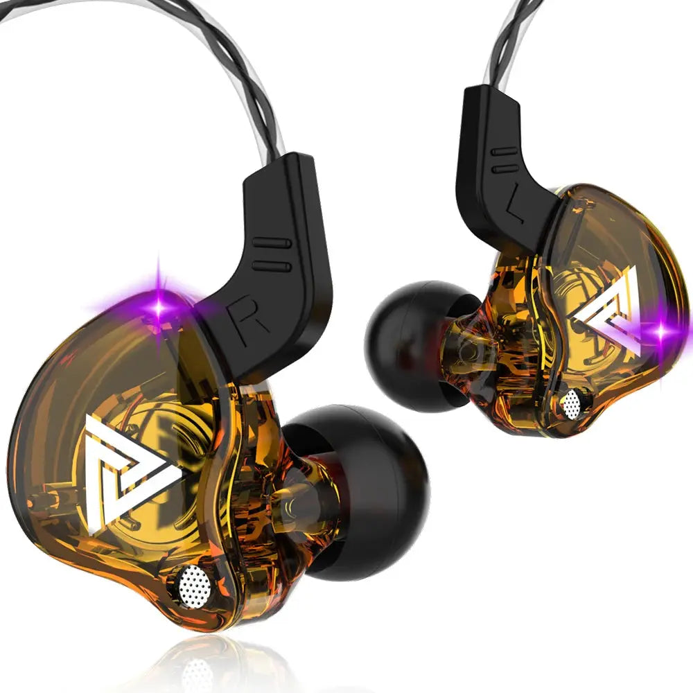 Original QKZ AK6 In Ear Earphones With Six Dynamic Drivers HiFi Stereo Audio And Deep Subwoofer Bass