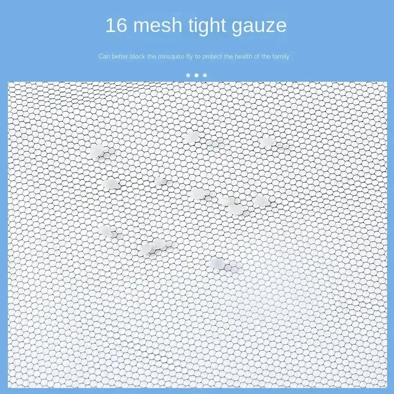 DIY Mosquito Net for Bed and Window Indoor Self Adhesive Mesh Fly Screen Curtain for Home Garden