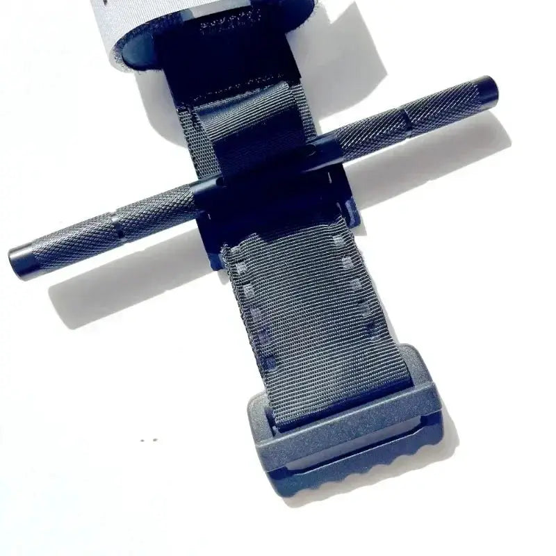 Simples Market tactical first aid rotary pressure aluminum rod tourniquet with gray nylon strap