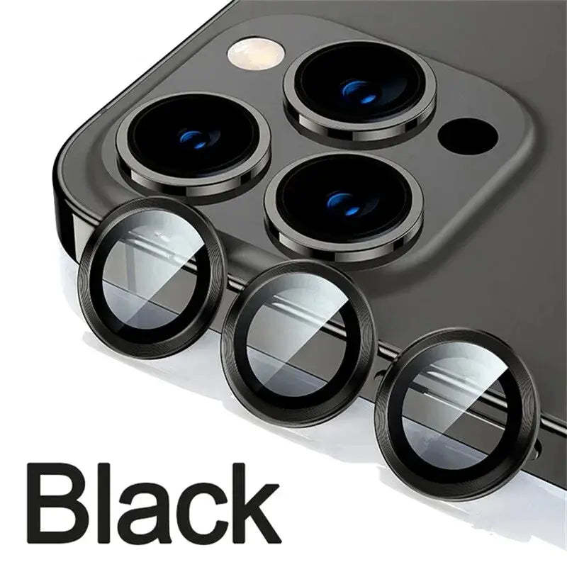 NovaGuard 3 Pack Camera Lens Glass Protectors For iPhone 11 12 13 14 15 16 Pro Max Mini Plus Crystal Clear Protection