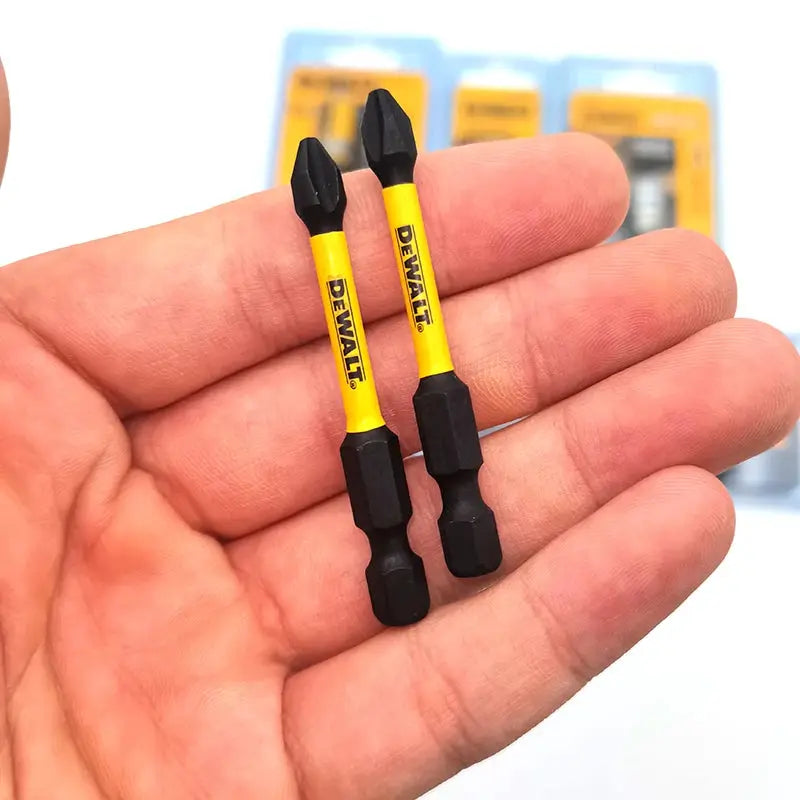 Dewalt Combination Series Extension Rod For Cross Slotted PH2 Bits 89mm 57mm 50mm Silver Yellow Ring