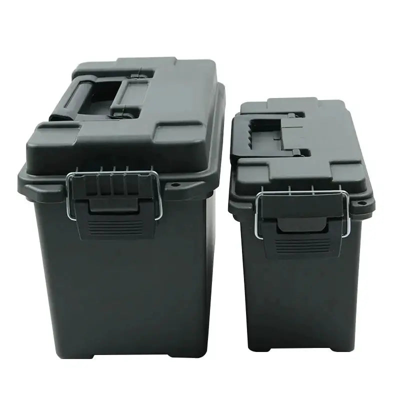 Plastic Ammo Box Safe Storage For Ammunition Hunting Survival Gear Multipurpose Lightweight High Strength Case