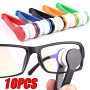 Portable Multifunctional Glasses Cleaning Brushes Microfiber For Eyeglasses Sunglasses Spectacles