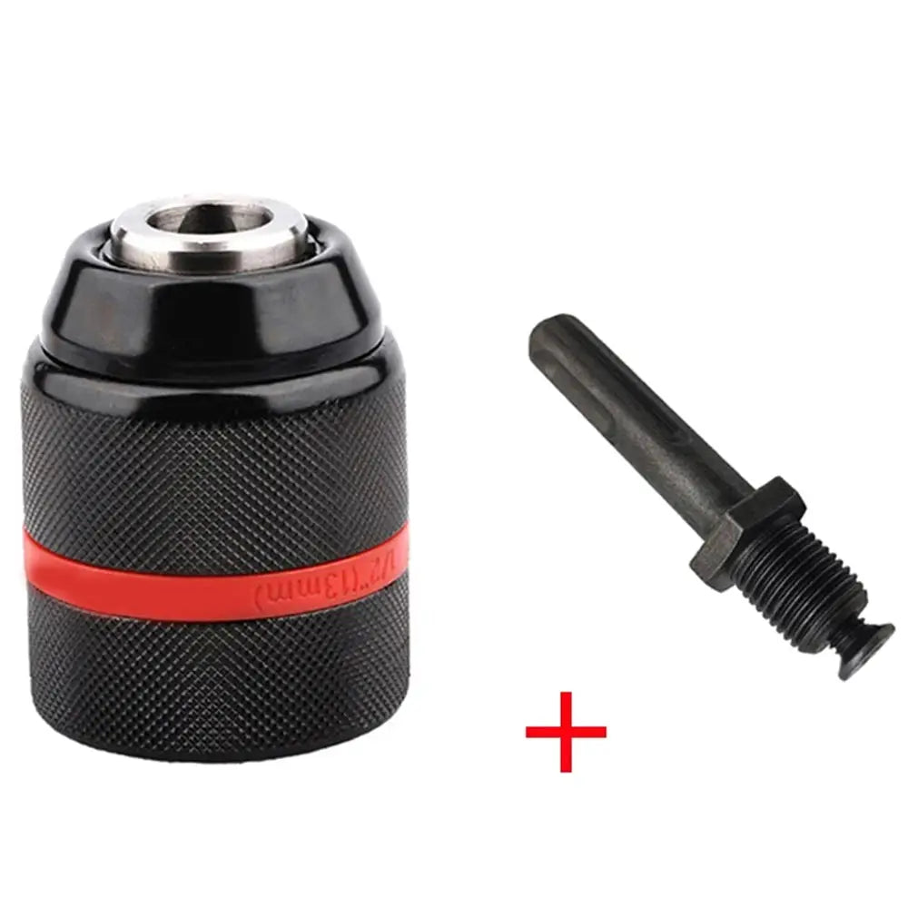 JENTORIX Keyless Drill Chuck 2mm To 13mm With 3 Jaw Self Lock Ratchet And One Half Twenty UNF Thread For Drill Bits