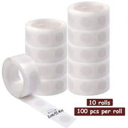 Double Sided Balloon Glue Dots Adhesive Tape Clear Sticky Dots For Balloons Attach To Walls Ceilings And Arches