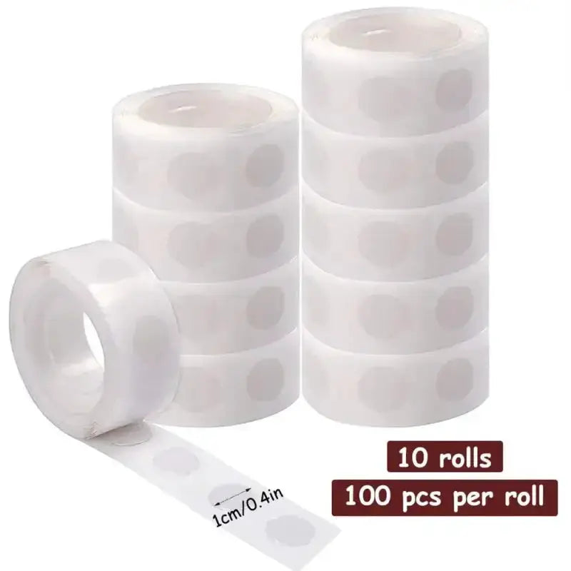 Double Sided Balloon Glue Dots Adhesive Tape Clear Sticky Dots For Balloons Attach To Walls Ceilings And Arches