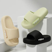 CloudStep Thick Bottom Cloud Slippers For Women With Platform Sole For All Day Comfort