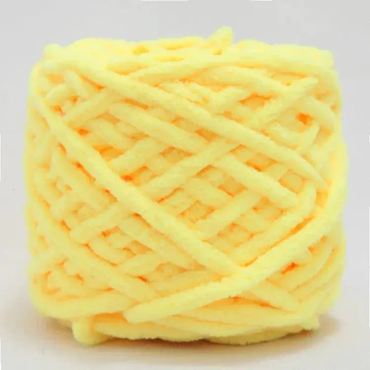 100g Chenille Knitting Yarn Ice Strip Line Cotton For Hand Knitting Scarf Thick Wool Wholesale