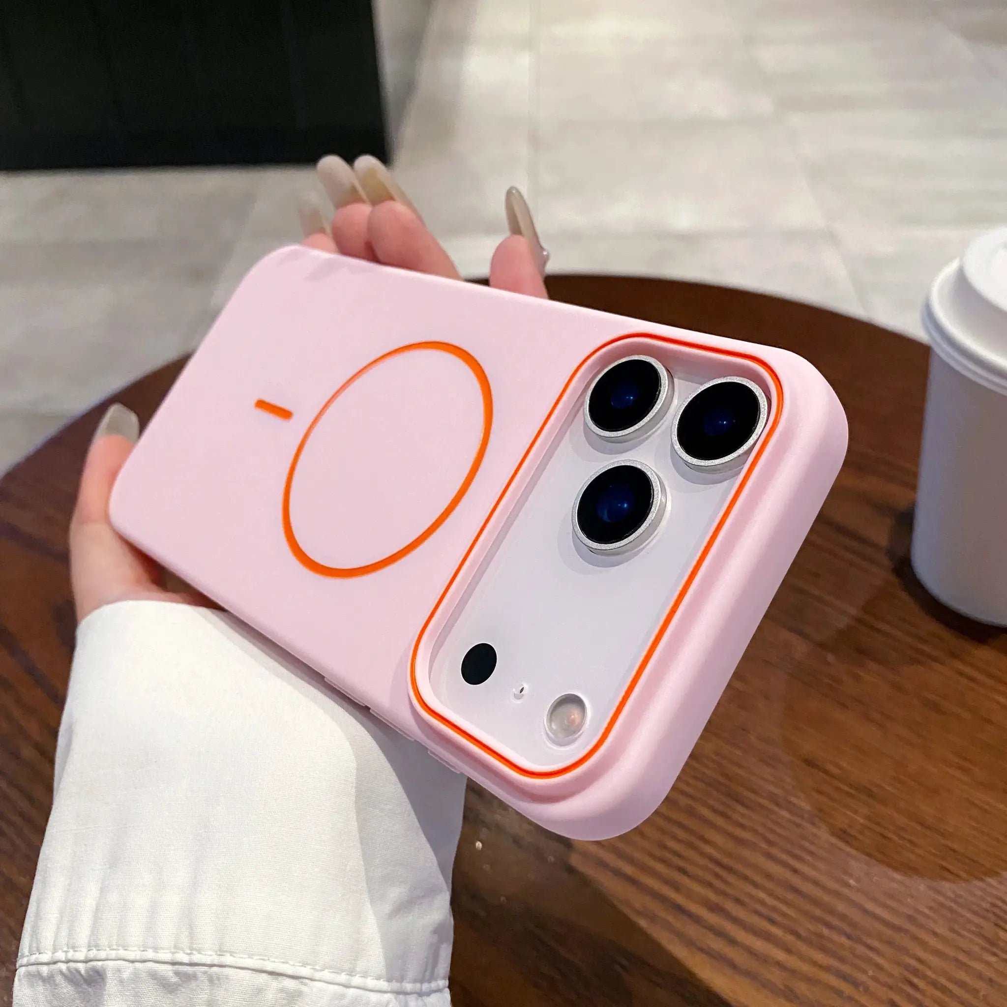 Luxury Magnetic Matte Soft Phone Case For iPhone 11 To 17 Pro Max MagSafe Compatible Shockproof Wireless Charging
