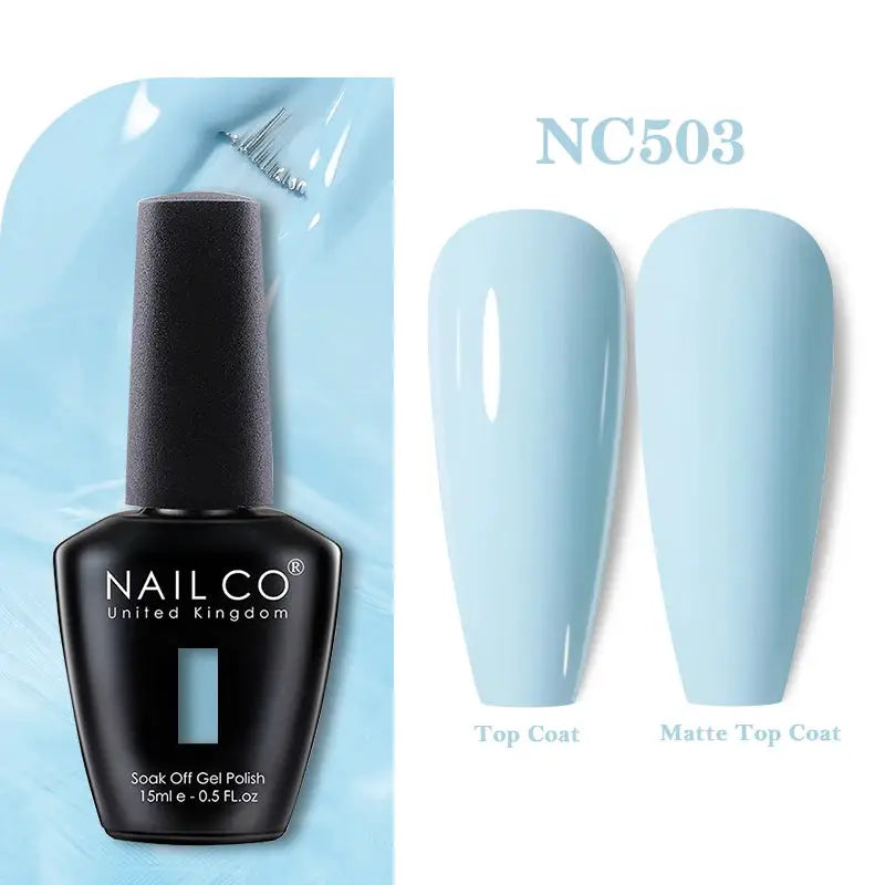 NAILCO 283 Colors Gel Nail Polish Kit Ultra Long Lasting UV Gel Varnish With 30 Day Shine