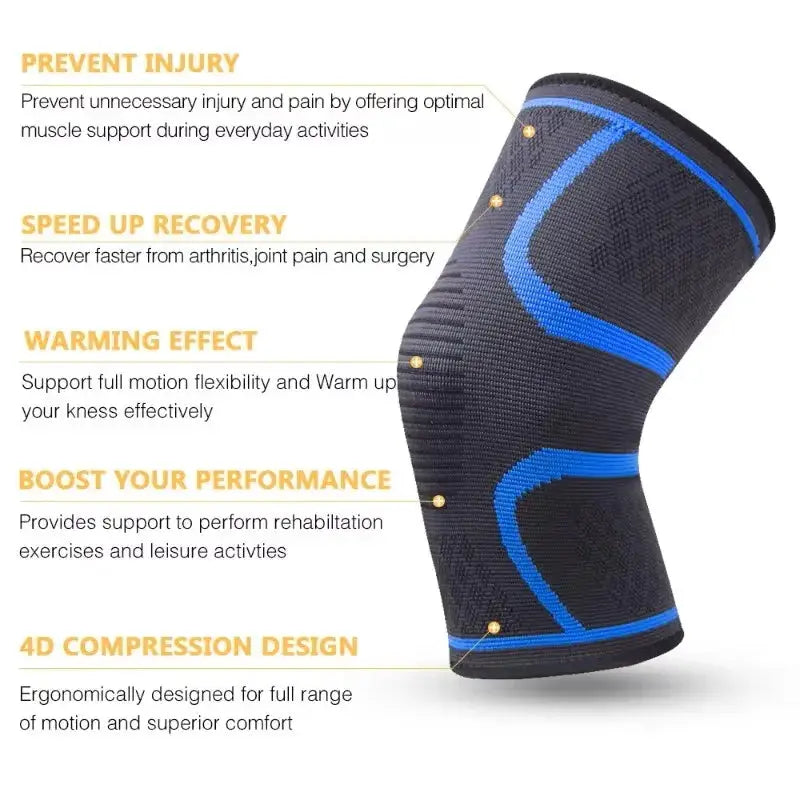 Knee Brace Compression Sleeve For Knee Pain Relief Meniscus Tear Arthritis Breathable Support For Active Lifestyles