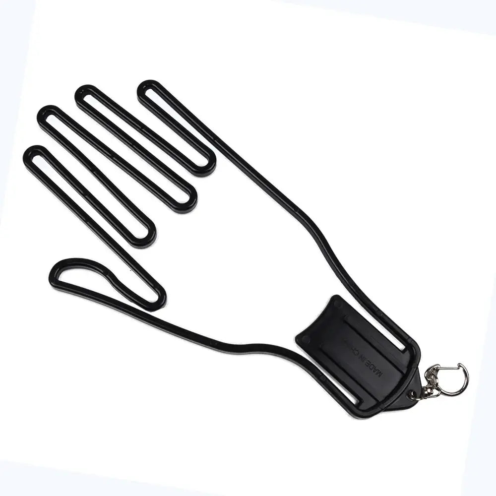 Golf Gloves Stretcher Holder Keeper Hanger Rack Dryer Shaper Accessory Plastic With Metal Buckle