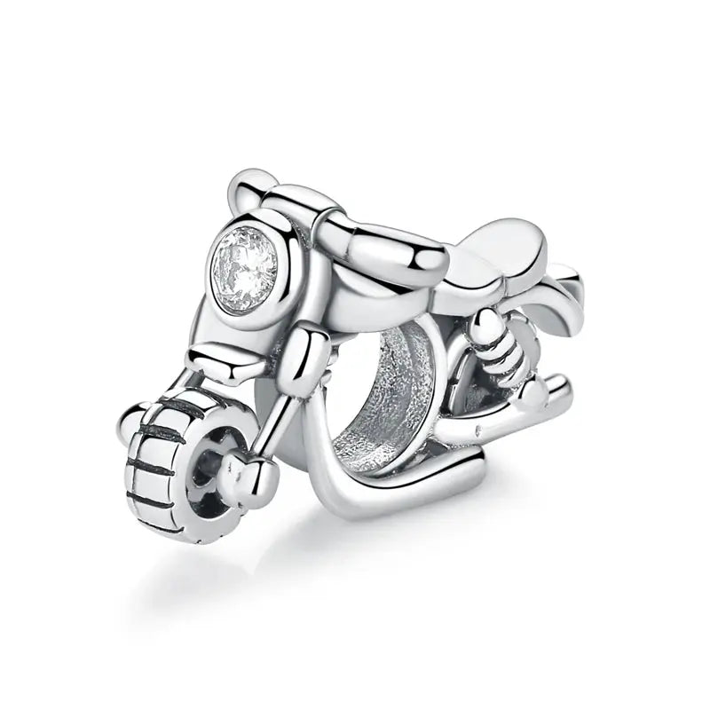 925 Sterling Silver Travel Theme Charms Beads London Bus Paris Suitcase Sam Panda Bracelets Necklaces Women DIY Jewelry