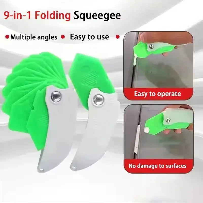 9 In 1 Silicone Caulking Tool Set For Sealant Spreading Tile Grout Edge Removal Professional Spatula