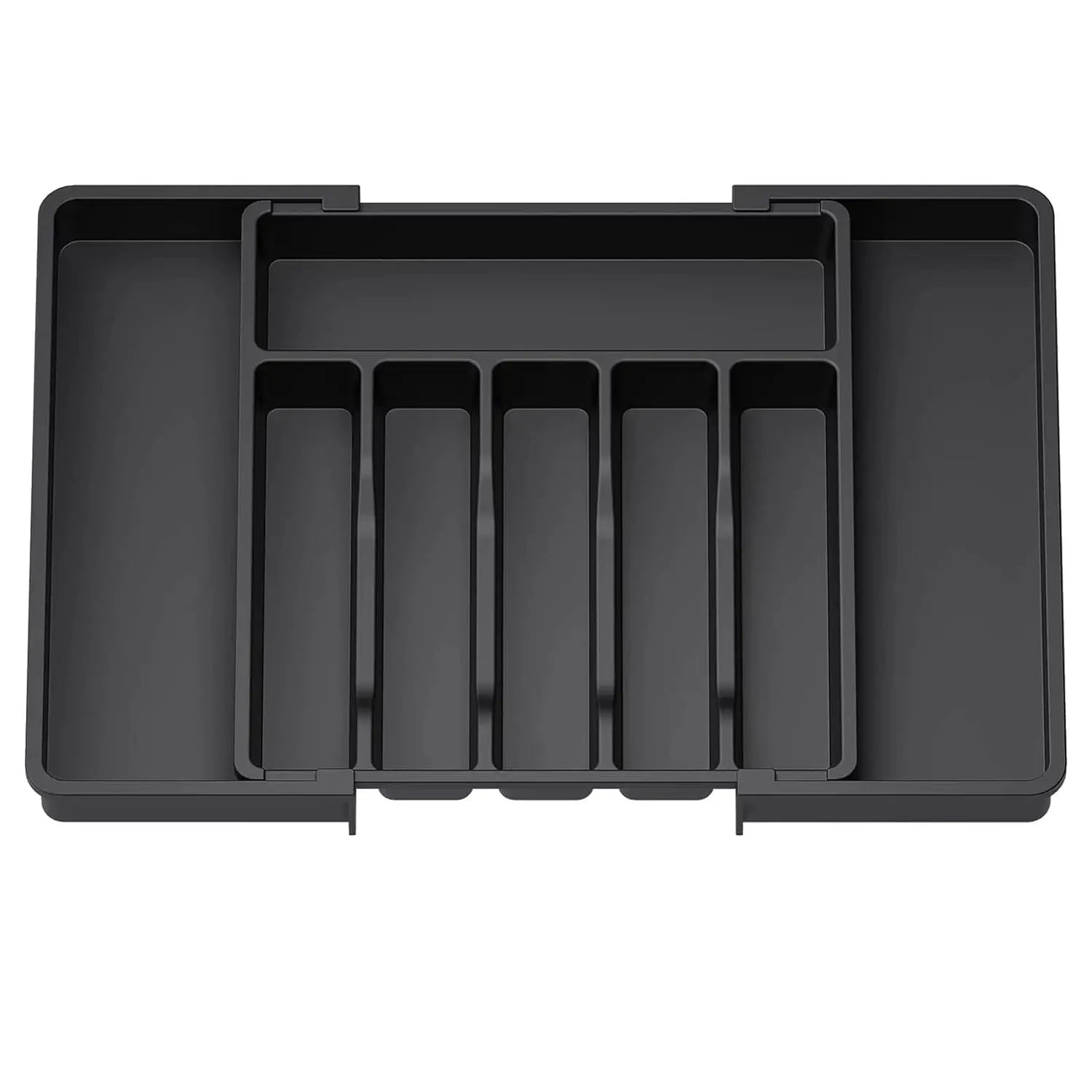 Upgradation Adjustable Flatware And Tableware Organizer Plastic Multifunction Drawer Organizer For Kitchen Utensils