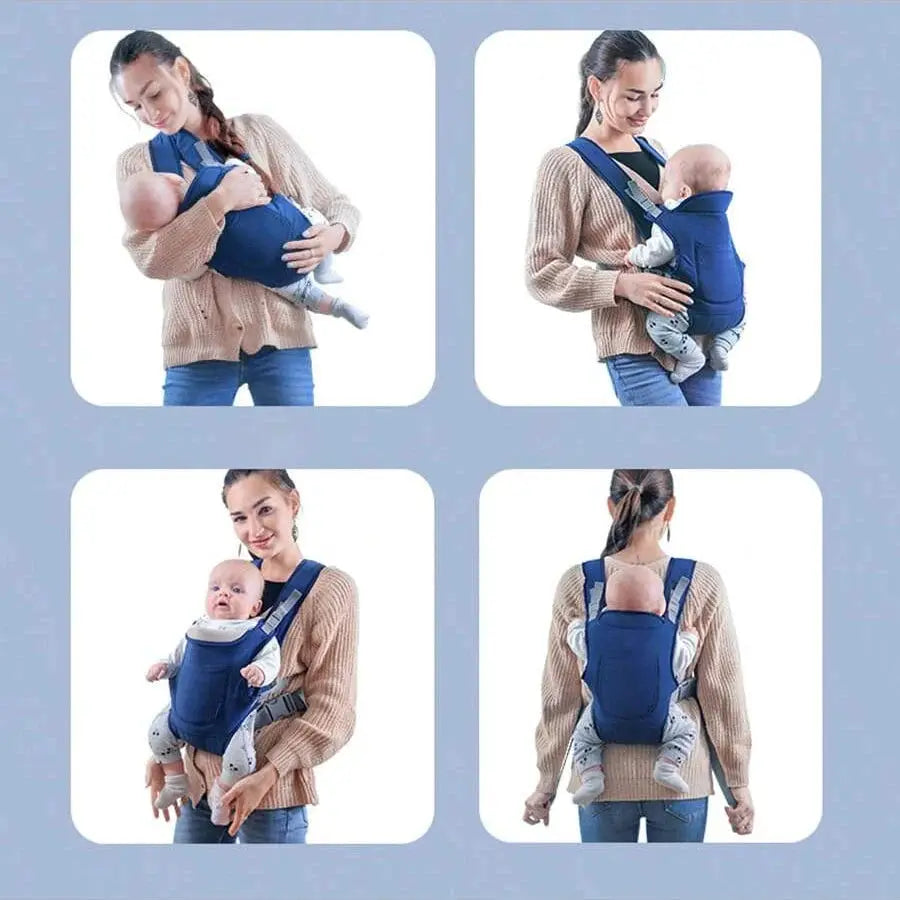 Ergonomic Baby Carrier Front And Back Carry For Newborns Comfort And Convenience