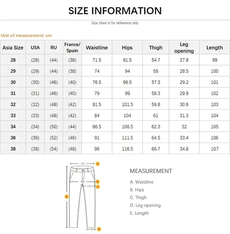 Men's American elastic straight jeans with ripped worn-out look, blue/black cotton denim, Korean style, Simples Market.