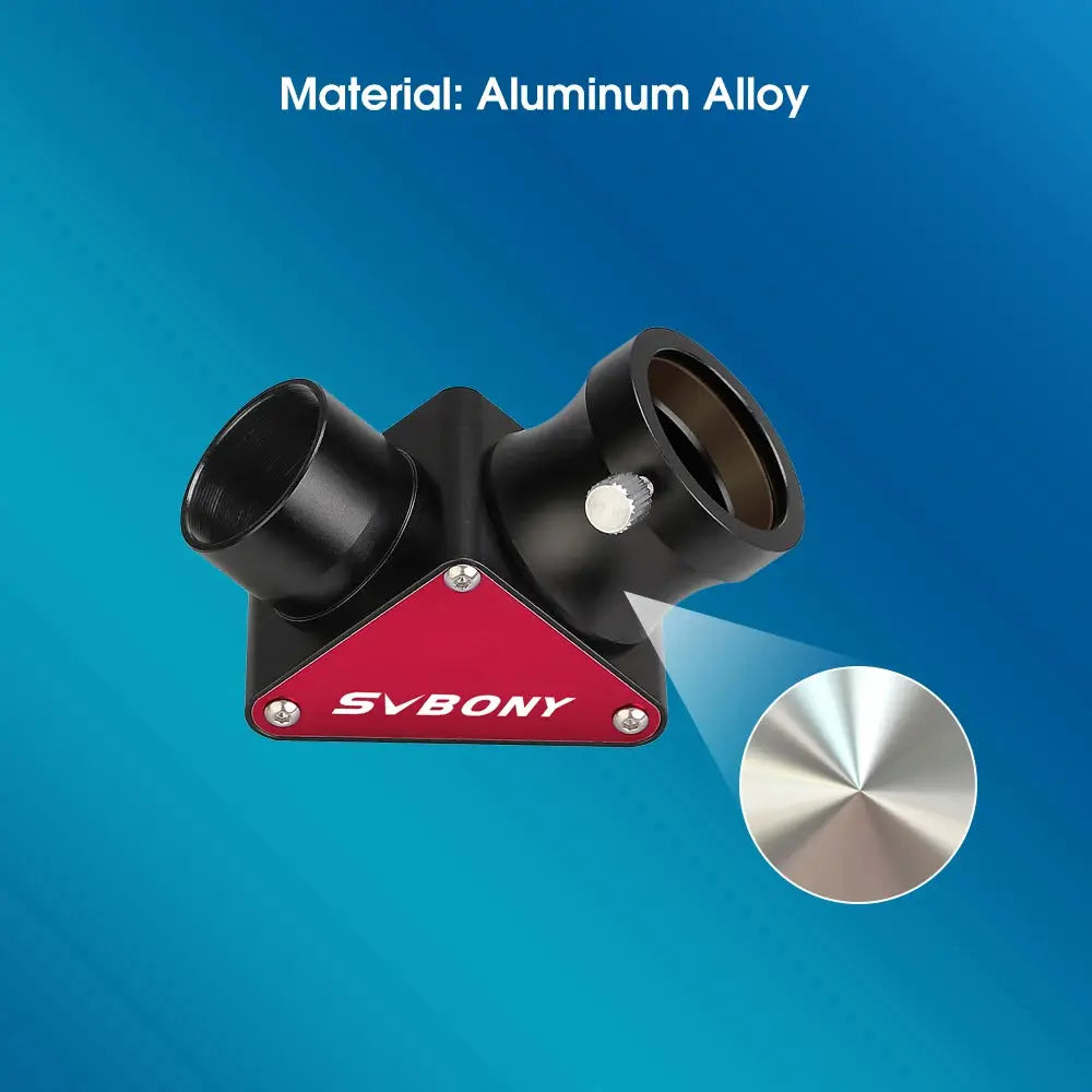 SVBONY SV188P 1.25-inch 90-degree dielectric diagonal, aluminum alloy body with 99% reflectivity coating