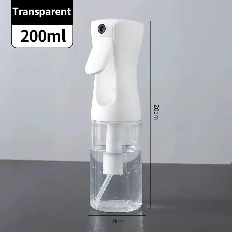 High Pressure Spray Bottle 200ml 300ml 500ml Refillable Continuous Mist Watering Sprayer for Salon and Barbershop