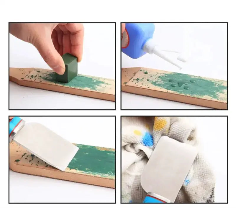 Green Polishing Paste With Alumina Fine Abrasive For Metal And Jewelry Polishing Compound Buffing Paste 1 Piece
