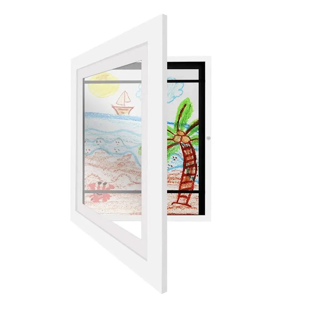Magnetic Front Open Childrens Art Frames For Posters Photos Drawings Paintings And Home Decor Display - Simples Market