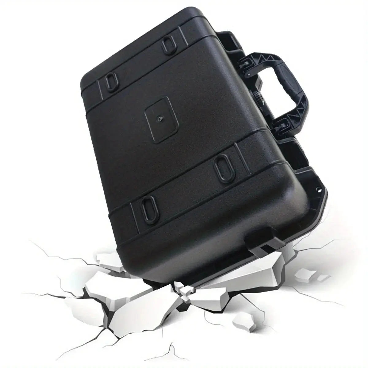 Hard tool case Simples Market 1pc black waterproof carry box